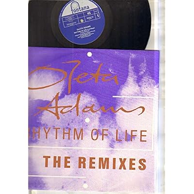 OLETA ADAMS - RHYTHM OF LIFE - remixes - 12 inch vinyl