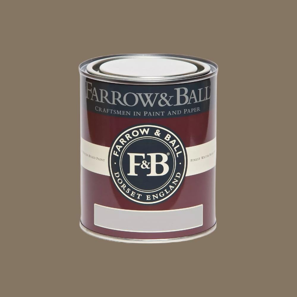 Paint Stop Mixed Colour Farrow & Ball Flat Eggshell 198 Broccoli Brown 750Ml