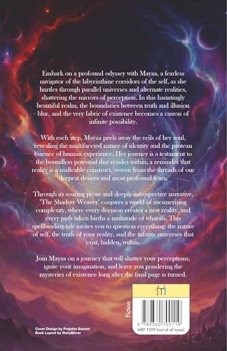 Image of The Shadow Weaver: A Multiverse Fantasy Novel of Parallel Worlds, Cosmic Magic, Identity, and Alternate Realities | Epic Fantasy Fiction Book by Ssamridhi Gulati