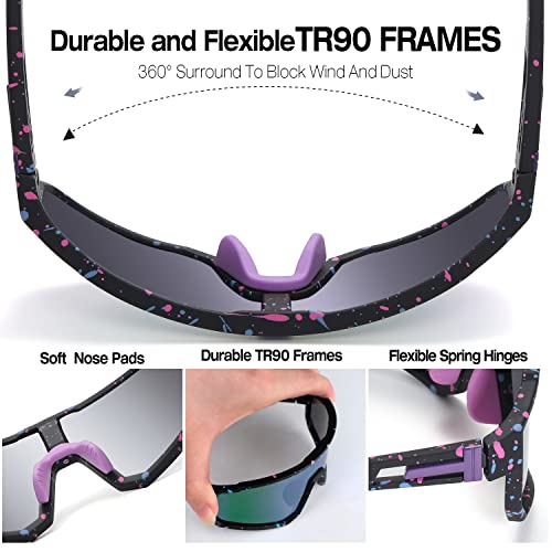 Summerlight Youth Polarized Sunglasses For Men Women, Teenager Sports Baseball Cycling Running Glasses #TOP1