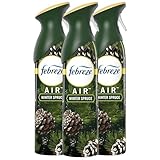 Febreze Air Freshener Odor Fighting Spray, Winter Spruce Pine Scent, Limited Edition, 8.8 oz. (Pack of 3)