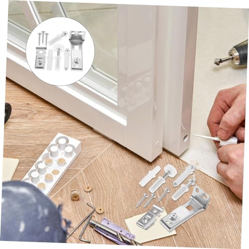 Kit de Herrajes para Puerta Bifold Tofficu 1 Set, Accesorio Duradero para Reparación de Puertas Deslizantes, Uso para Clóset, Oficina y Hogar, Funcionalidad Versátil con Diseño Moderno miniatura 7