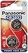 Panasonic CR2032 Battery (2 Pack), Lithium Coin Cell, 3V