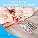 Brush Baby Go-Kidz Toddler and Kid Electric Travel Toothbrush for Ages 3+ Years - Stickers, 2-Speed Vibration, and Smart Timer Provide a Fun Brushing Experience - (1) 3+ yrs Brush Head Include - Pink