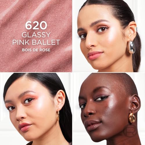 'Oréal Paris Highlighter Stick Enlumineur Usages Tous Type de Peau Formule Légère et Agréable Lumi Glass Teinte : 610 Pearl Eclat 5 g - vue 4