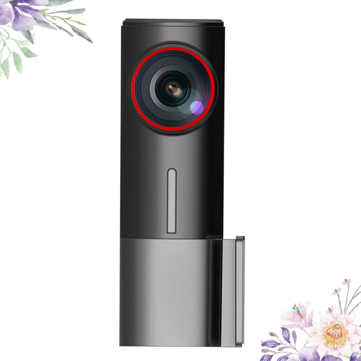Videocamera Auto Doppia Camera Wifi 12mp 1296p Nero