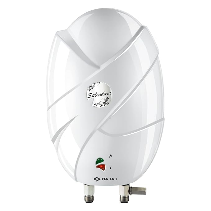 Bajaj Splendora 3L 3KW IWH Instant Water Heater, White at Rs. 2973