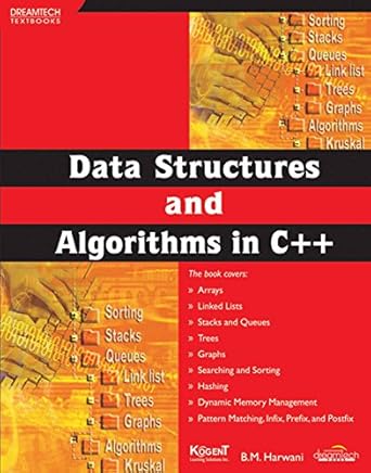 Data Structures and Algorithms in C++ eBook : B.M. Harwani: Amazon.in ...