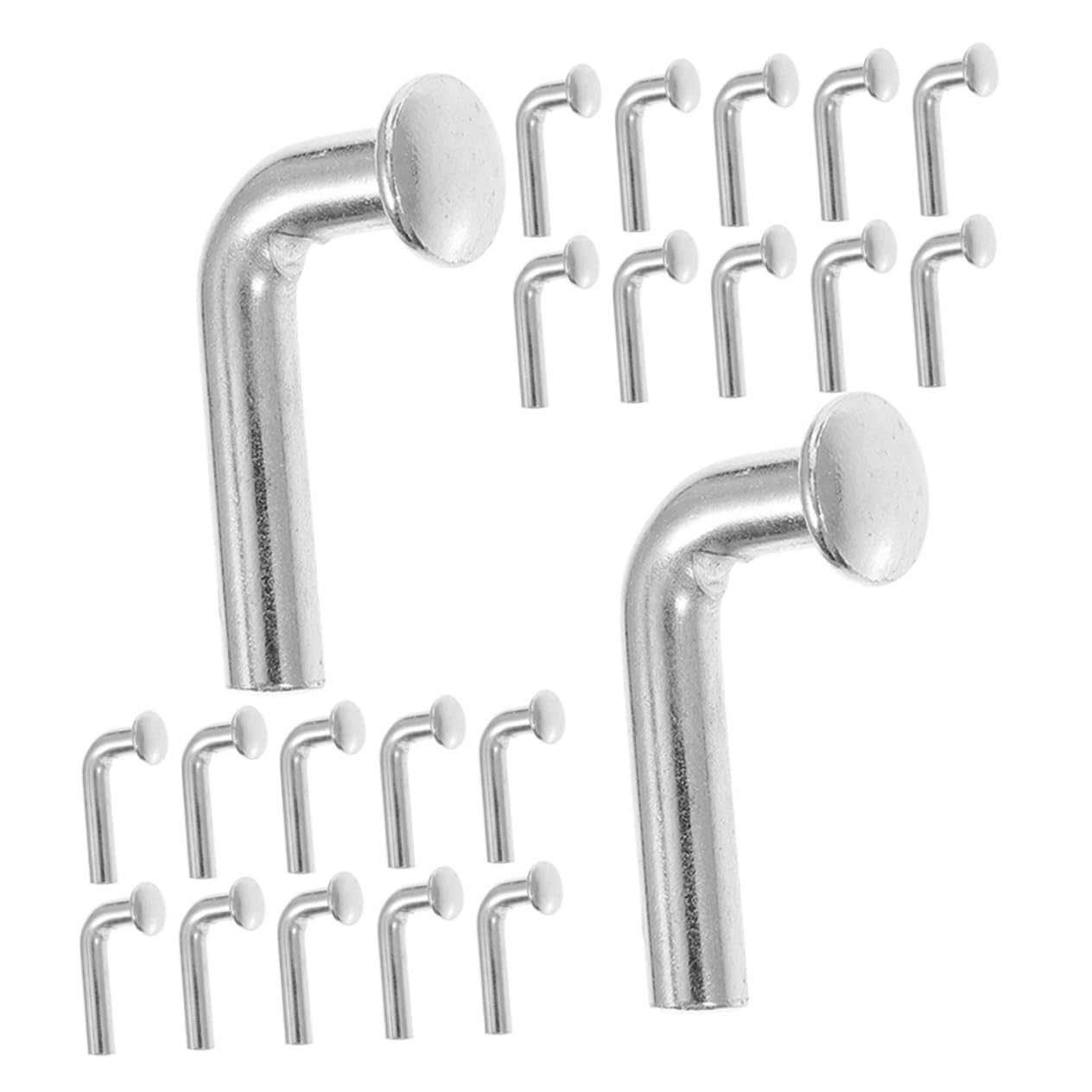 50 Stück J-bolzen Sicherheitsstifte 8mm Flachkopf Stahl Schwerlast Palettenregal Fallbolzen Palettenregal Sicherheitsclip Für Lagerregale