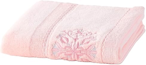 UCHINO 9007F772 Precious Face Towel, Approx. 13.4 x 27.6 inches (34 x 70 cm), Rose Quartz