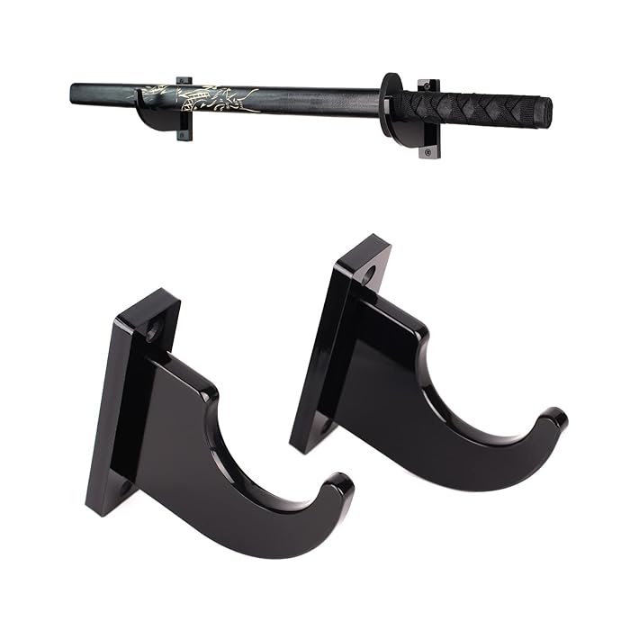 Buy Wall Mounted Weapon Display Stand Martial Arts Sword Stand Wall