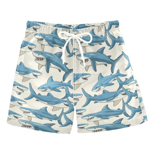 Sharks Boys Swim Trunks Toddler Shorts Swimwear Boardshorts