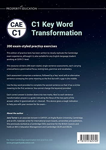 C1 Key Word Transformation: 200 exam-styled practice exercises (Cambridge C1 English) - Image 2