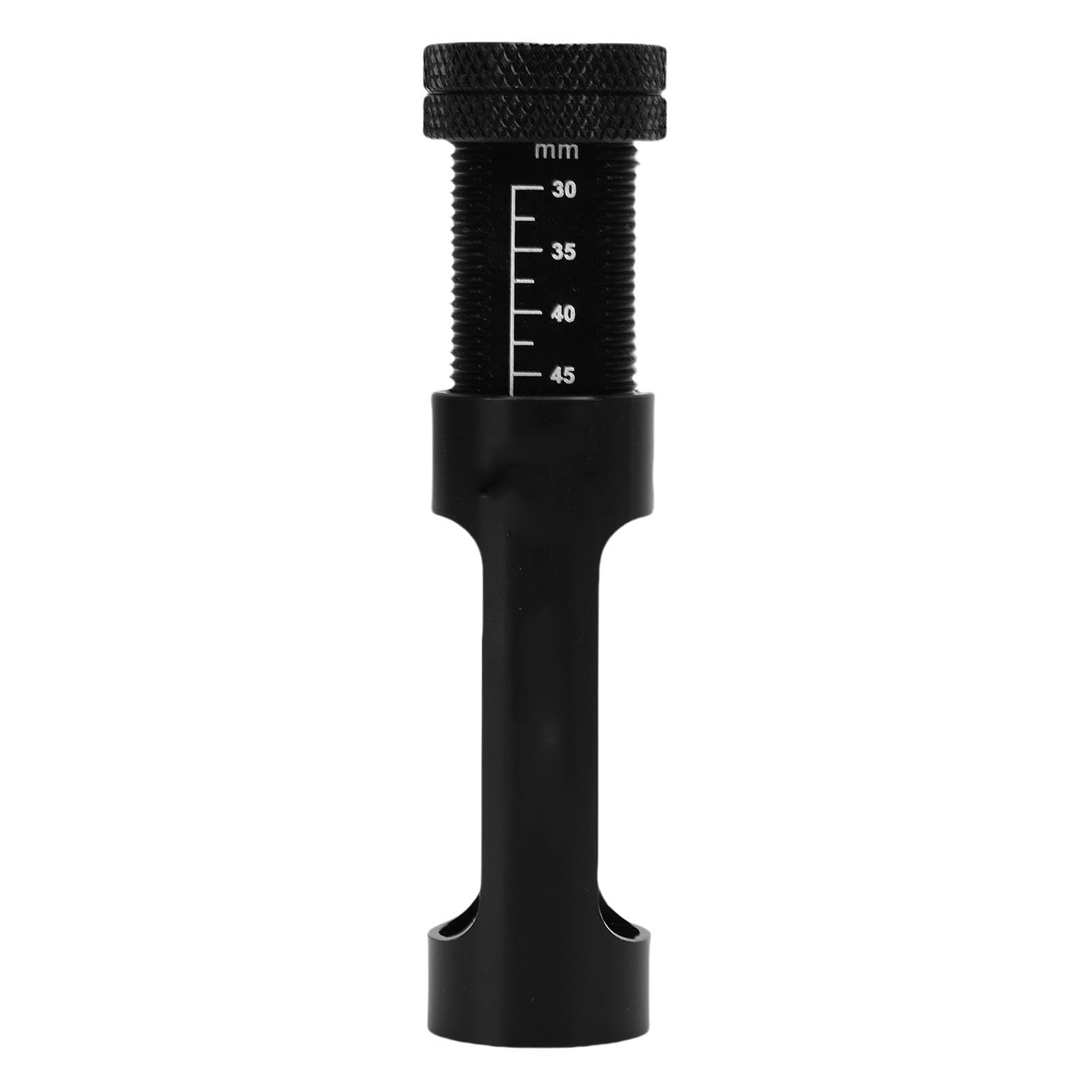 Golf Tee Height Setter, Adjustable Level for Consistent Swing and Height Control Golf Training Aid Anodized Aluminum Alloy Portable for Amateurs Professionals Home Driving Range Practice