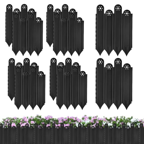 Delimitadores de jardín para parterres y avenidas vallas de patio pack 10 8