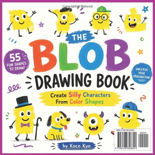 The Blob Drawing Book cover