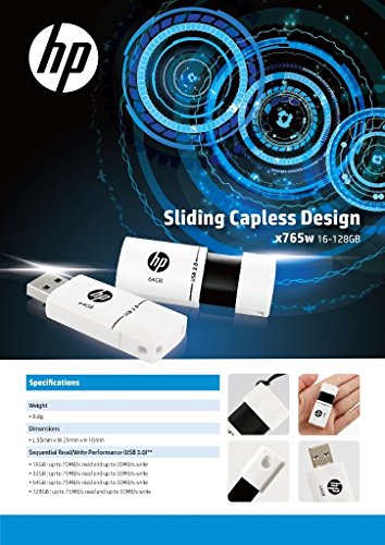 Image of HP x765w 32GB USB 3.0 Pen Drive