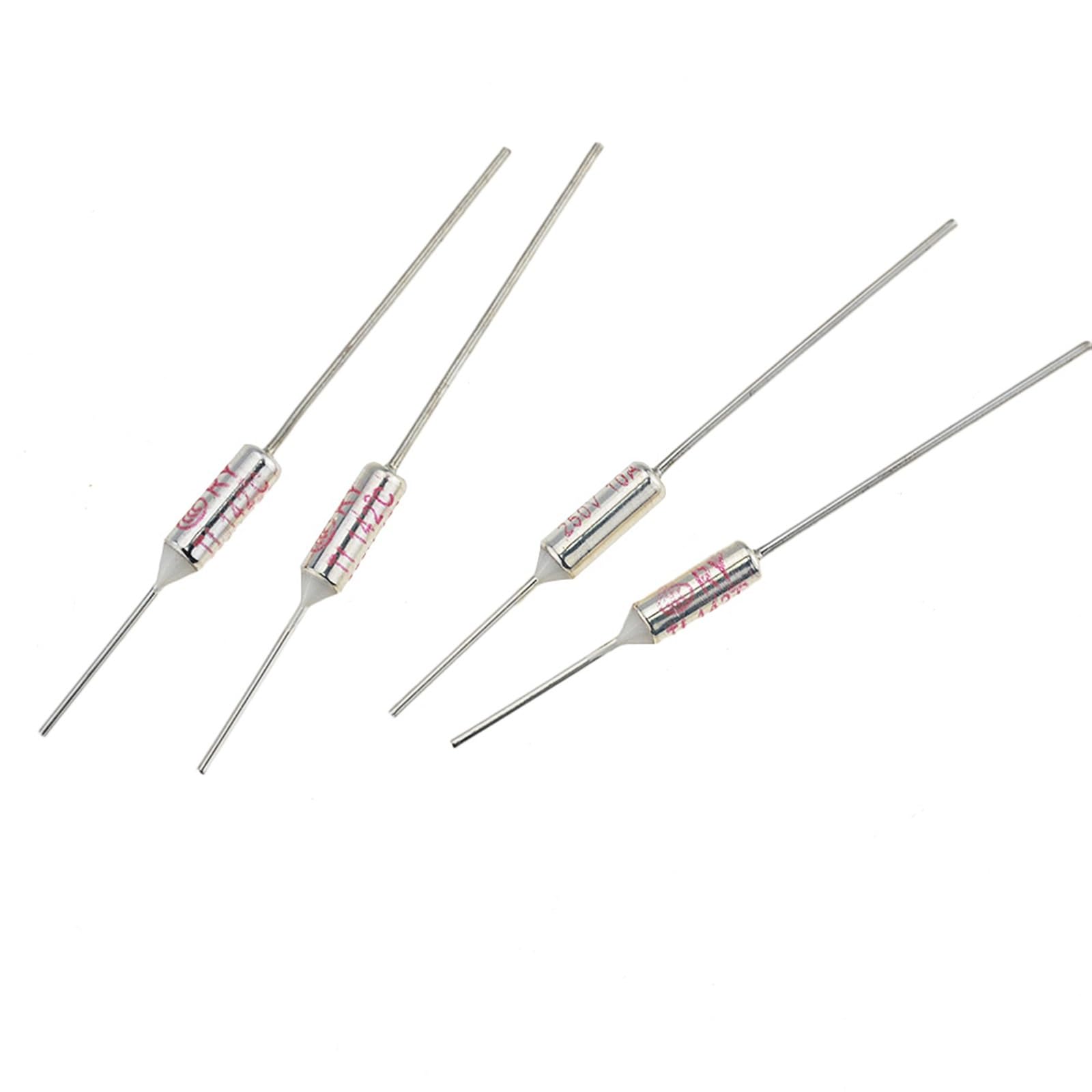 5PCS TF Thermosicherung RY 10A 250V Temperatur RY-142C 172C 185C 192C for Elektrische Reiskocher Temperatursicherung Versicherung(172C)