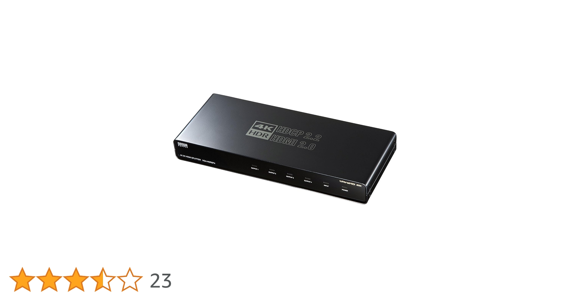 Amazon.co.jp: サンワサプライ HDMI分配器(4分配) 4K/60Hz・HDR対応