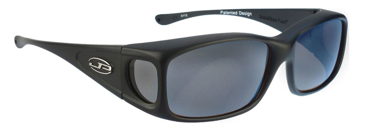 Fitovers Eyewear Sunglasses - Razor / Frame: Midnight Oil Lens: Polarvue Grey