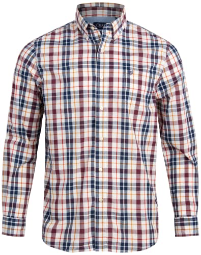 Chaps Men?S Button Down Shirt ? Long Sleeve Collared Shirt For Men: Wrinkle-Resistant, Sustainable (S-Xxl), Size Large, Tartan Plaid #TOP21