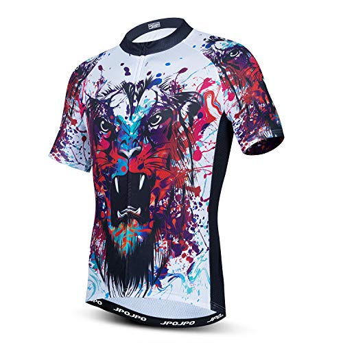 WeimoMonkey Ciclismo Jersey Hombres Ciclismo Tops Manga Corta Bike Jersey Bike Wear Cover
