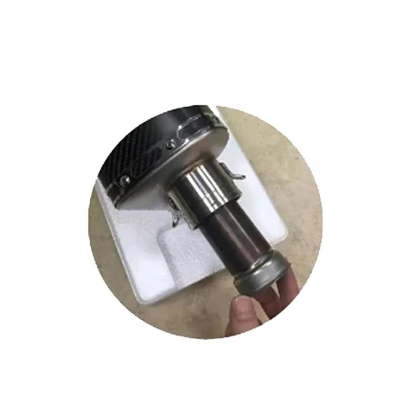 Silencieux Universel Moto 50,8 Mm – Amovible, Acier Inox – Réduction Bruit échappement | Pot échappement Moto Silencieux - 6