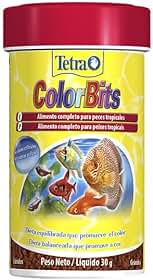 Tetra Colorbits Granules 30g Tetra Para Todos Os Tipos de Peixe Todas As Fases,