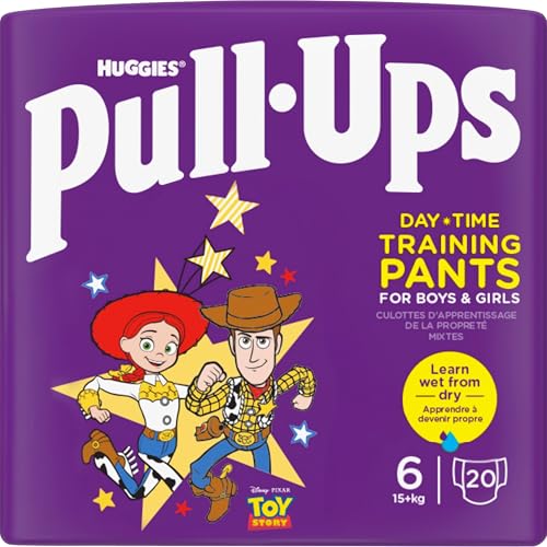 Pantalones de entrenamiento Huggies Pull-Ups con indicador de humedad talla 6-7