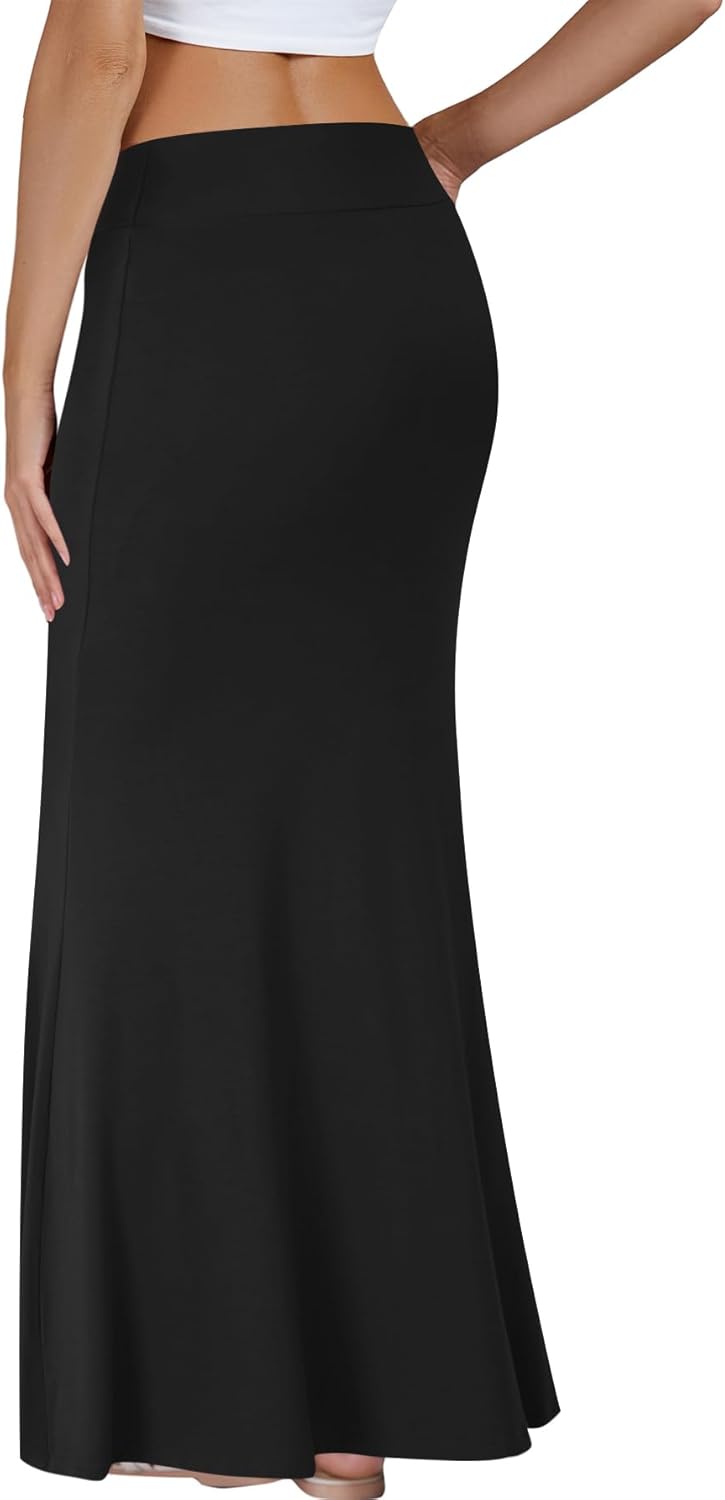 KIFOVEN Women's Casual Striped Print High Waist Maxi Long Pencil Skirt - Image 2