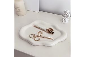 Ceramic Cloud Trinket Dish - Minimalist Decor for Jewelry, Keys, and Small Items