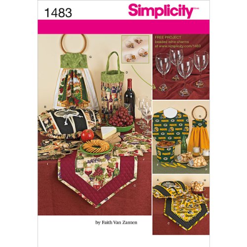 Accessoires divertissement Simplicity us1483os patron loisir Taille OS