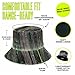 GloFX Fiber Optic Bucket Hat – LED Light Up Rave Hat for Festivals, Concerts & Parties – USB Rechargeable, Built-In Battery, 7 Color Modes