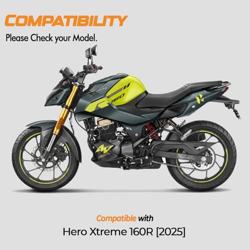Image of Screen Guard For Hero Xtreme 160R 4V [2025] Combat | Anti-Bubble | Scratch Resistant | HD Clear | Anti-Fingerprint | TFT Instrument Display Protector [Not Tempered Glass] (Pack of 2)