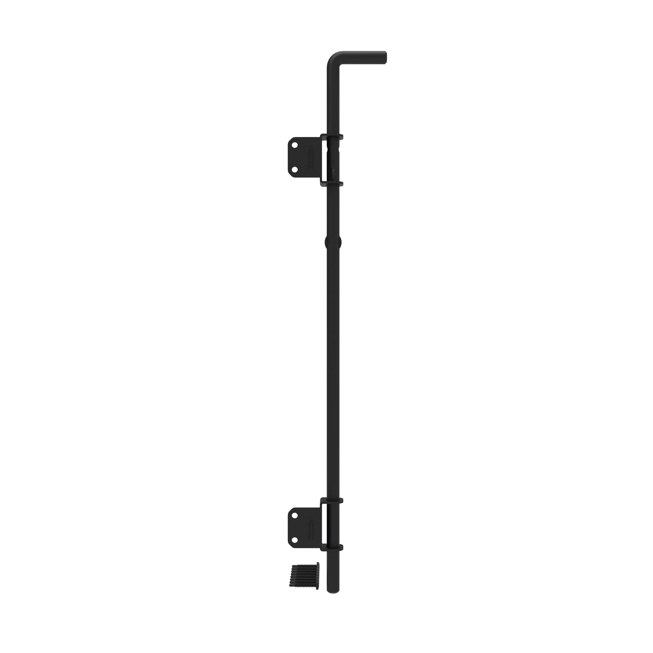 Barrette Outdoor Living 73014305 24" Heavy-Duty Drop Rod, Black