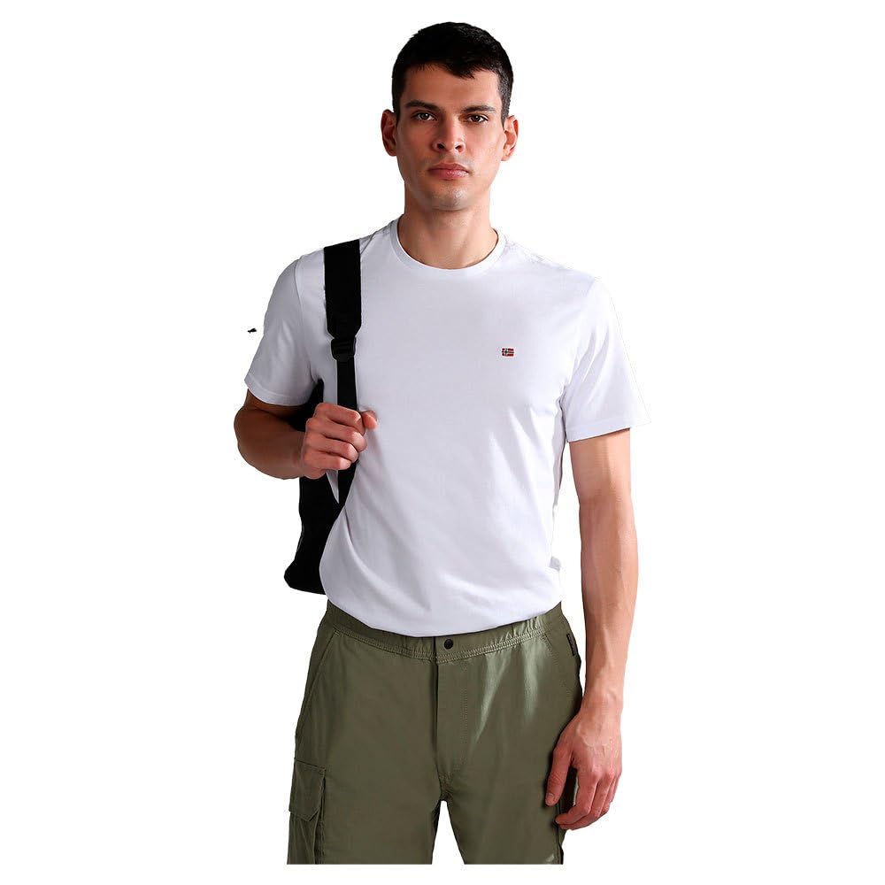 Napapijri Men's Salis SS Sum Vest, White, XL