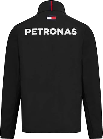 MERCEDES AMG PETRONAS Formula One Team - Official Formula 1 Merchandise Collection - 2022 Team Softshell Jacket - Black - Men - XXL
