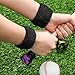 Gemscream 4 Pcs Bat Taper Knob with 2 Black Wrist Sweatbands Grip Taper Knob Absorbent Bands for Enhanced Protection Sports and Working Out (Soft Color)