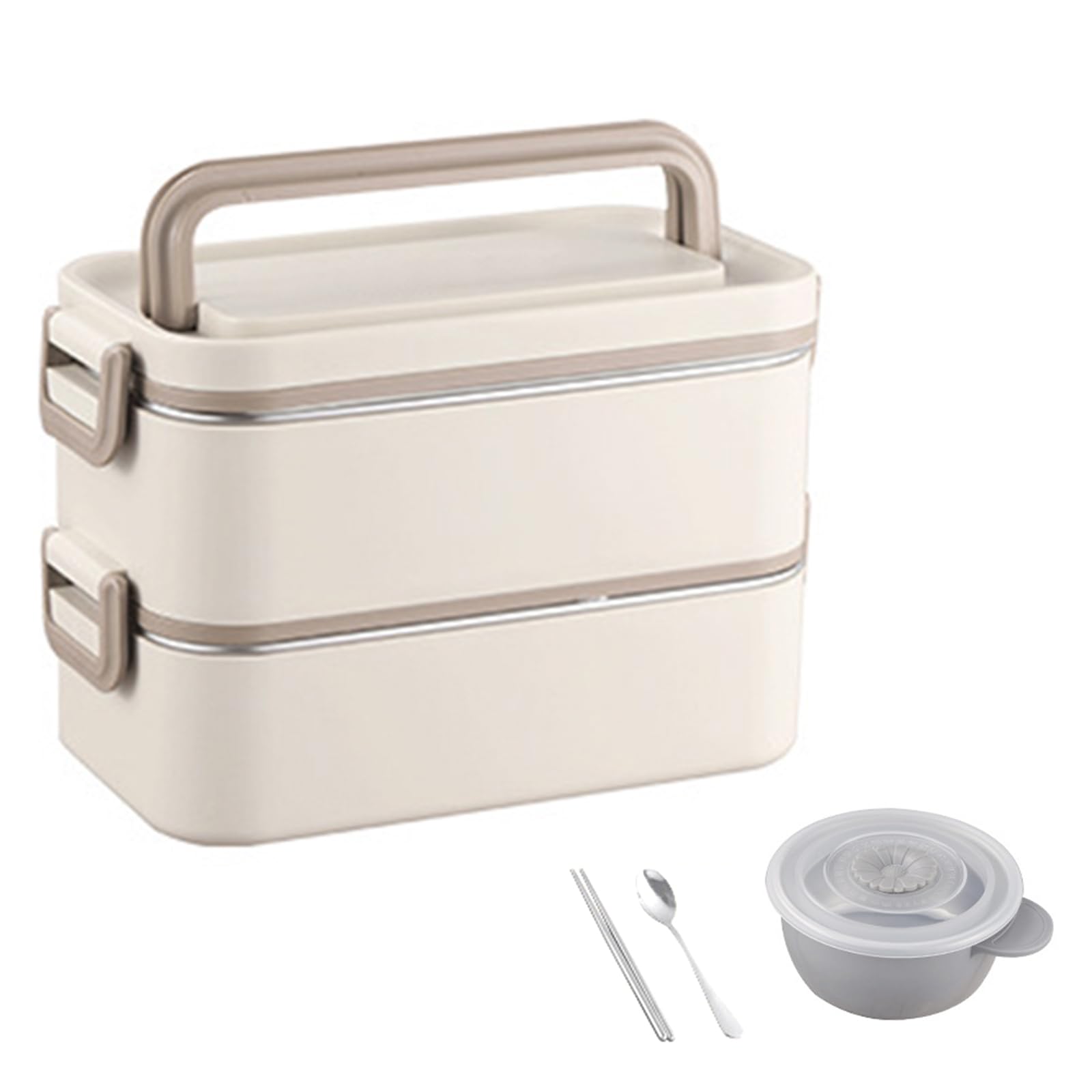 Xinsheinelry Practical Student Lunch Organizers Leakproof Food Box 304Stainless Steel Student Lunch Box Bentos for Everyday Use
