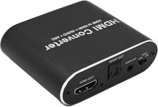 Publicité sponsorisée - Extracteur Audio HDMI 4K 60Hz 5.1 Arc HDMI vers Audio Optique Toslink SPDIF Audio 3.5MM Audio Stér...