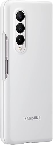 Miniatura 2 de Samsung Electronics - Funda protectora de silicona para Galaxy Z Fold 3, resistente, a prueba de golpes, versión estadounidense, color blanco