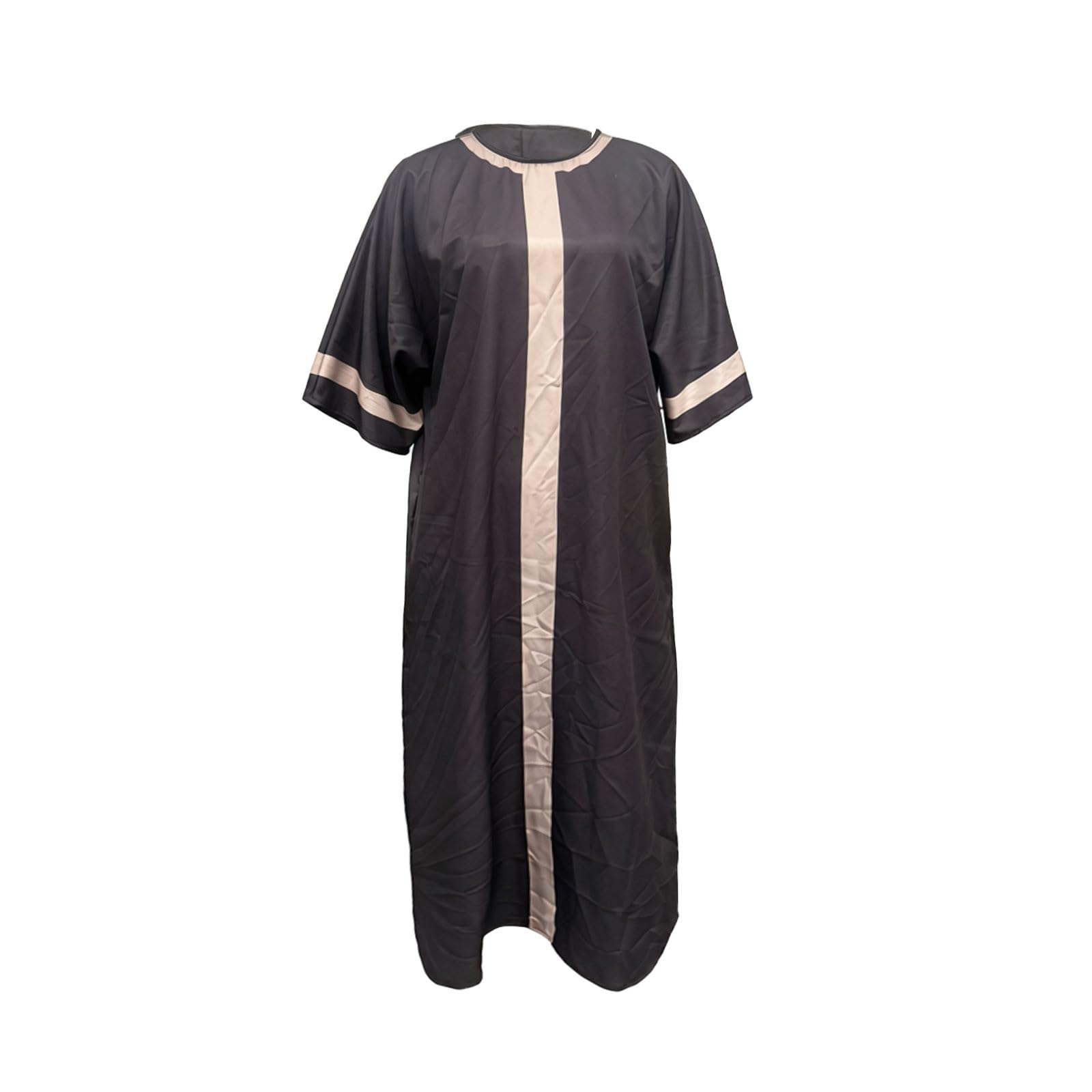 2026 Chemise Longue Bicolore Coupe Ample Style décontracté Confortable pour Femme Tenue Quotidienne dédiée aux journées Estivales