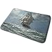 Produktbild Joe-shop Segelboot am Meer Memory Foam Badematten rutschfestes weiches saugfähiges Bad 40 * 60CM
