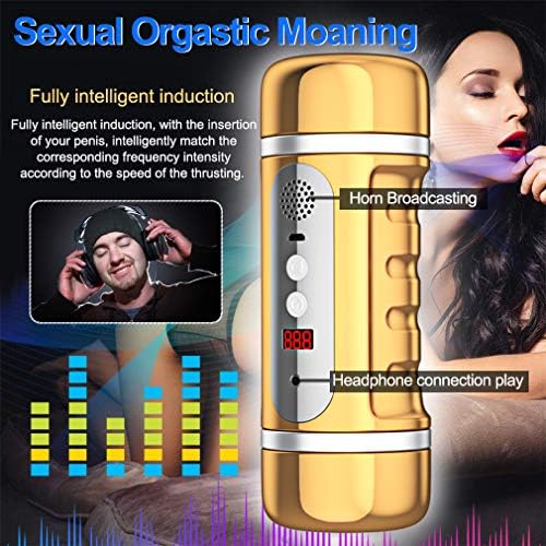 Hands-Free Automatic Mâstúrabation Electric Realistic Deluxe Pussey Pocket for Men Sèxy Underwear Sucking Strócker Sleève Blówjob Self-Pleasùre Six Toy Kit for Couples