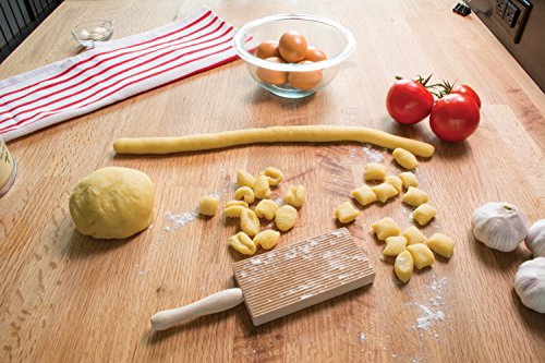 Fantes Gnocchi Board, Beechwood, 8-Inches, The Italian Market Original Since 1906 #TOP2