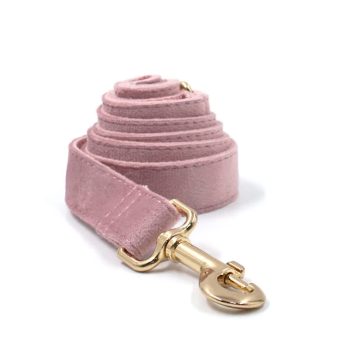 Morbido Guinzaglio Per Cani Guinzaglio per collare per animali domestici con fibbia in oro rosa Collare per collana confortevole Forniture per per cani morbido Antiscivolo Flexi(31-41cm)