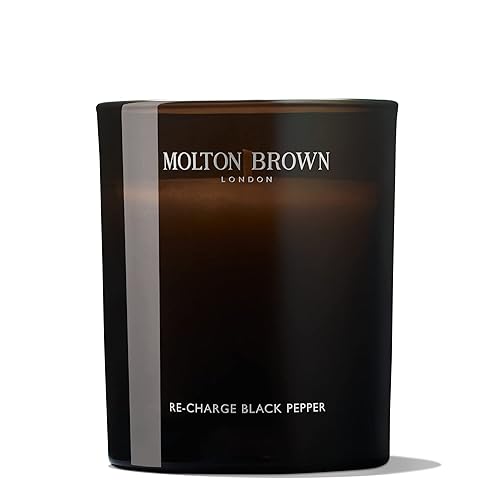 Miniatura 2 de Molton Brown Re-Charge - Vela perfumada de lujo de pimienta negra (Triple Wick), 21.16 onzas