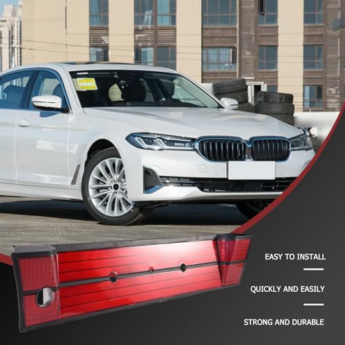 Panel de soporte de matrícula trasera compatible con automóviles Serie 5 E34 6