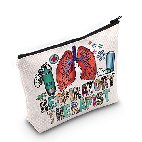 Thérapeute respiratoire trousse de maquillage sac de rangement coton infirmière