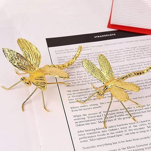 DOITOOL 8 Pz Ornamento di Libellula in Ottone